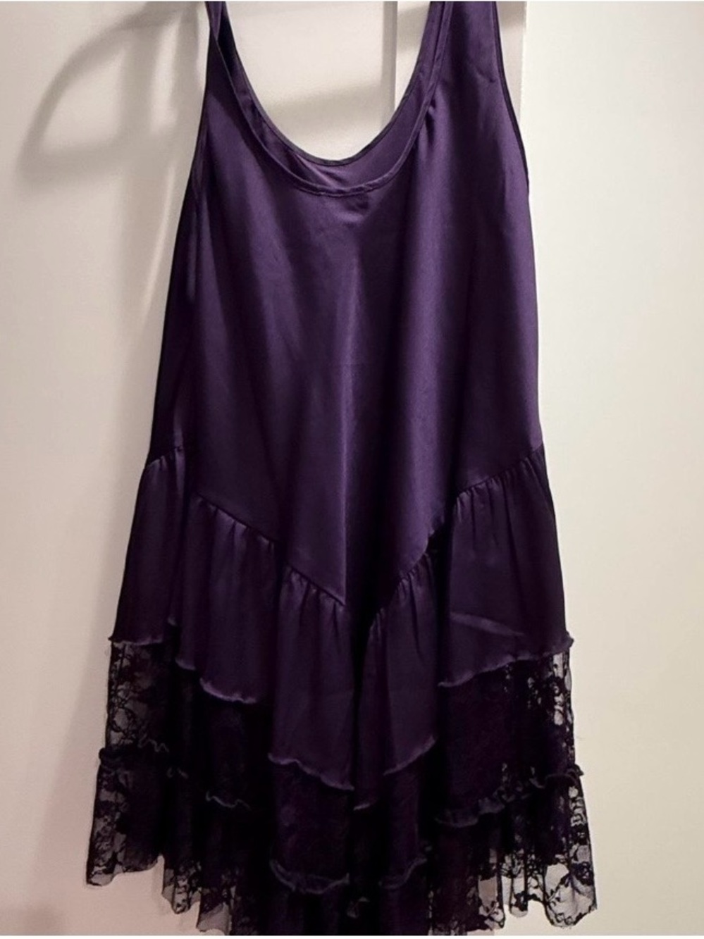 Free People Young and in Love Dress in Gothic Grape - Picture 3 of 5